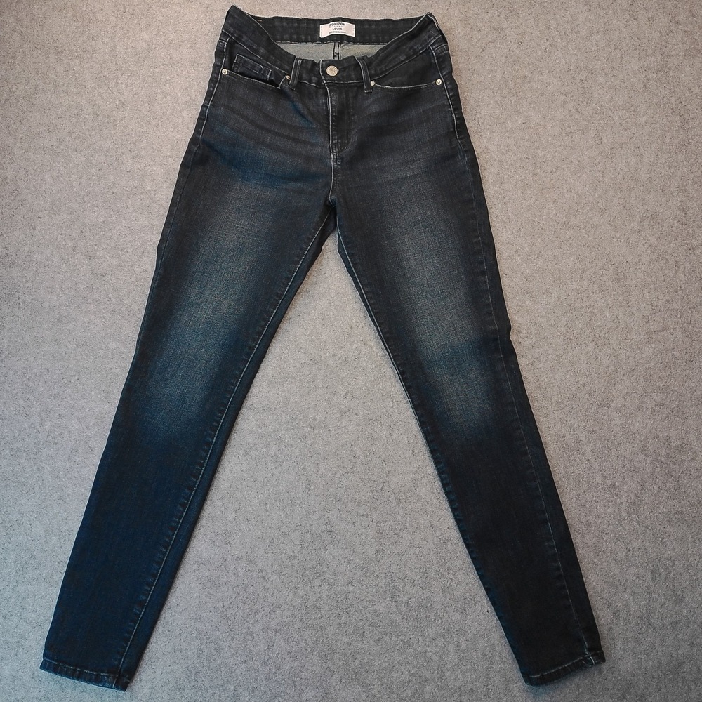 Denizen from Levis Womens Mid-Rise Skinny Jeans Dark Wash Denim Blue Size 2